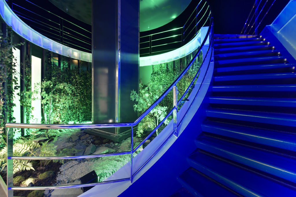 Interieur Blue Rhapsody